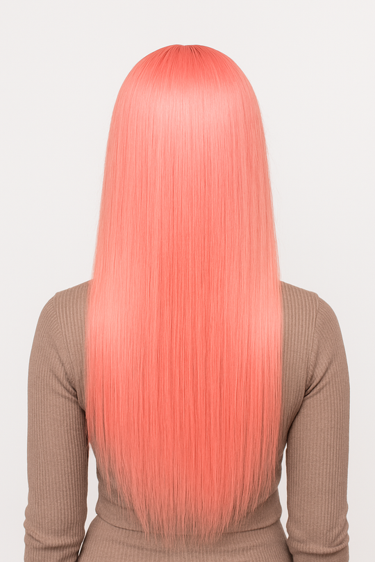 Cotton Candy Luxe Straight Wig – 13x4 HD Lace Frontal