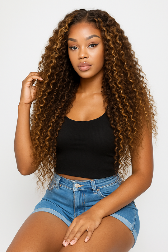 Highlight Waterwavy 13x4 – Transparent Lace