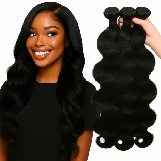 Premium Body Wave Bundles – Grade 10A