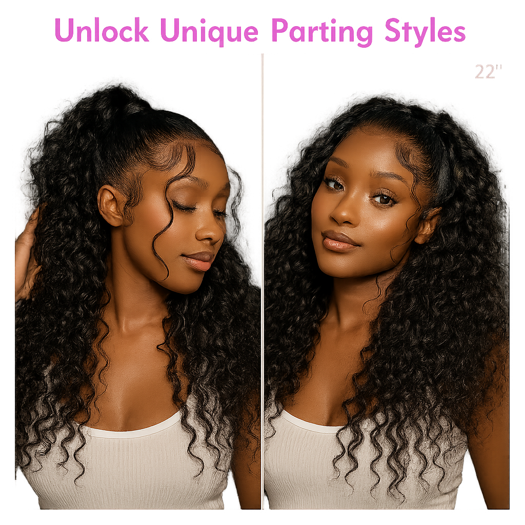 Flexi-Fit 360 HD Lace Body Wave Wig – Invisiable Drawstring Cap | Glueless & Pre-Plucked
