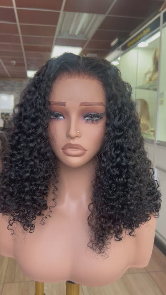 Midnight Muse Curls – 16” HD 13x4| 250% Density