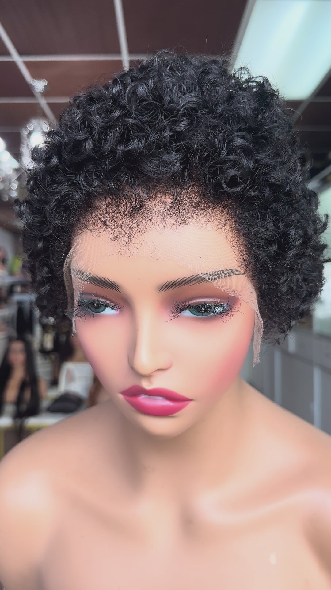 Jamilia Curly Pixie